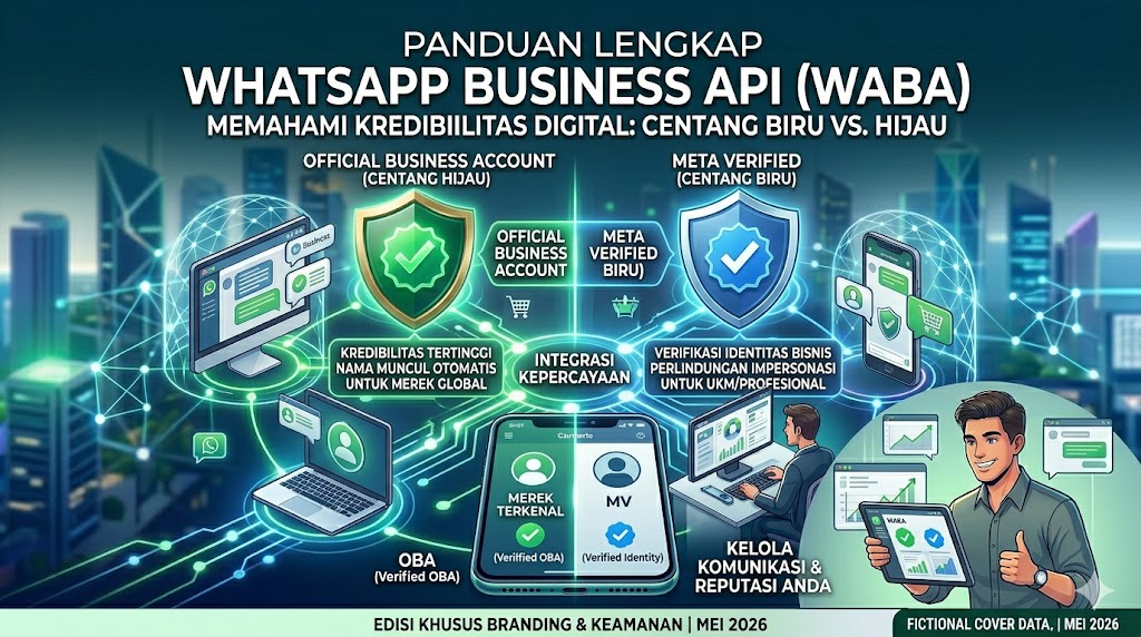 Memahami Kredibilitas Digital: Panduan Lengkap WhatsApp Business API (WABA) dengan Centang Biru dan Hijau