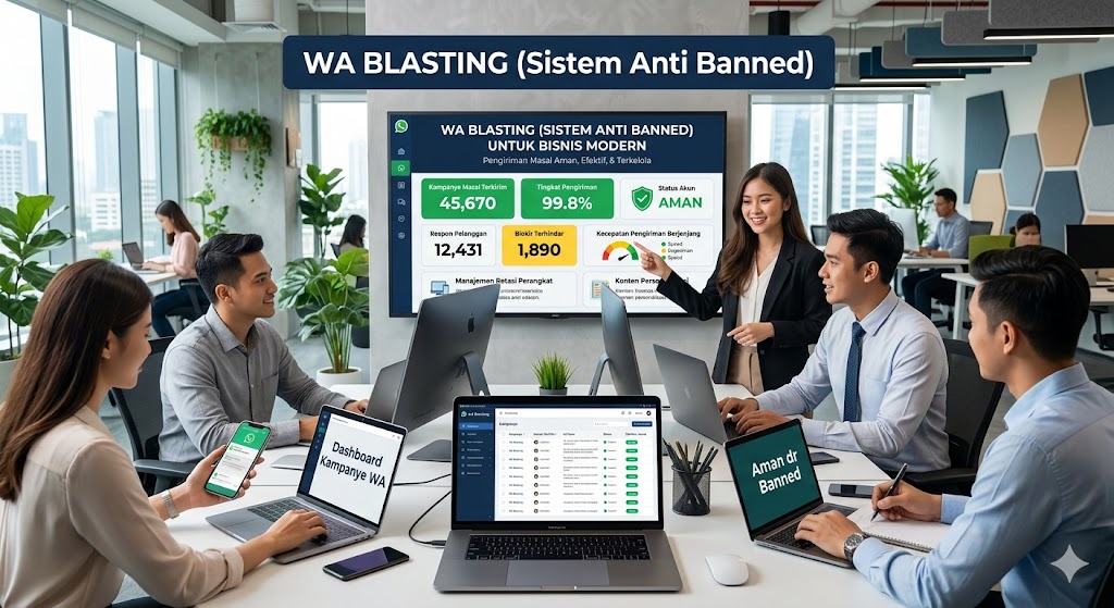 Mengapa Bisnis Modern Beralih ke WA Blasting dengan Sistem Anti Banned