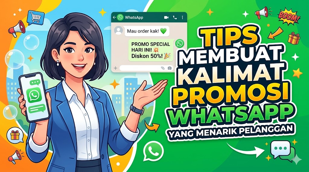 Tips Membuat Kalimat Promosi WhatsApp yang Menarik Pelanggan