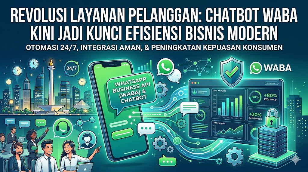 Revolusi Layanan Pelanggan: Chatbot WABA Kini Jadi Kunci Efisiensi Bisnis Modern