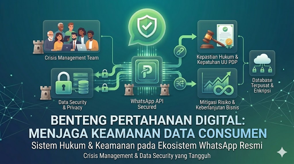 Benteng Pertahanan Digital: Menjaga Keamanan Data dan Privasi Konsumen Lewat WhatsApp API