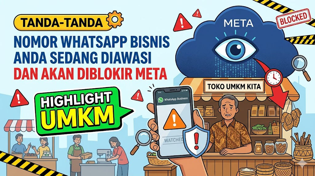Tanda-tanda Nomor WhatsApp Bisnis Anda Sedang Diawasi dan Akan Diblokir Meta