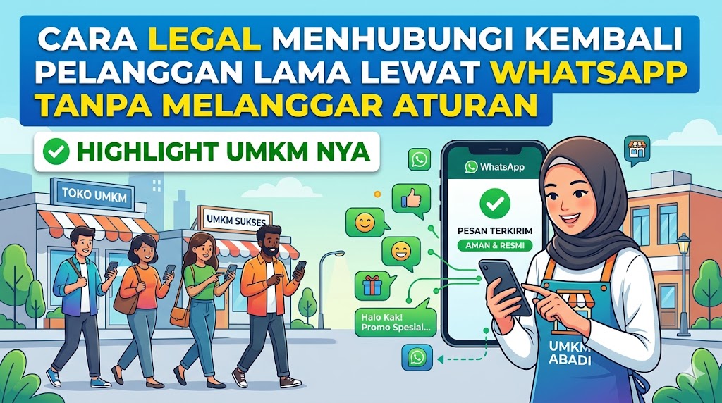 Cara Legal Menghubungi Kembali Pelanggan Lama Lewat WhatsApp Tanpa Melanggar Aturan