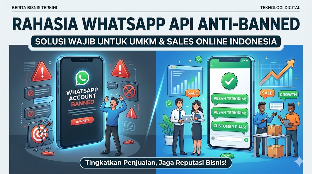 Antisipasi Gelombang Blokir Akun, Pengusaha UMKM dan Sales Online Mulai Migrasi ke WhatsApp API