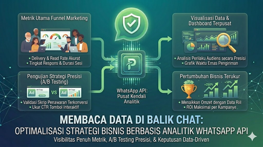 Membaca Data di Balik Chat: Mengoptimalkan Strategi Bisnis Berbasis Analitik WhatsApp API