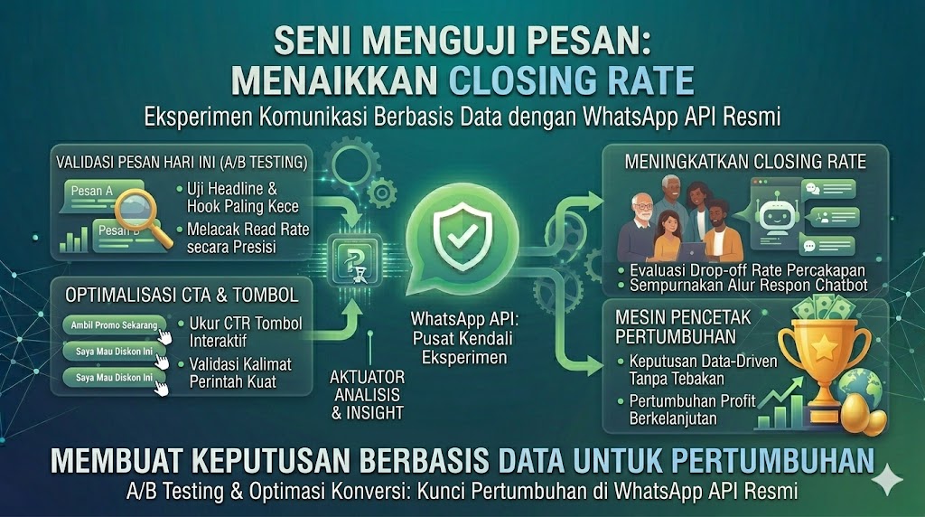 Menaikkan Closing Rate Lewat Validasi Eksperimen WhatsApp API