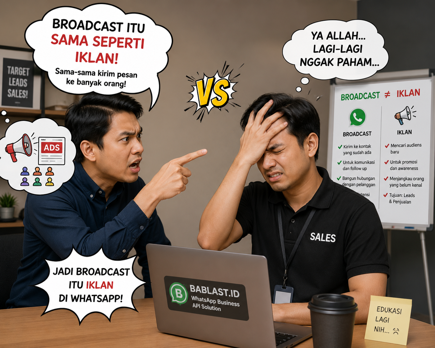 Kenapa Banyak Orang Salah Kaprah Menganggap Broadcast Sama Seperti Iklan?