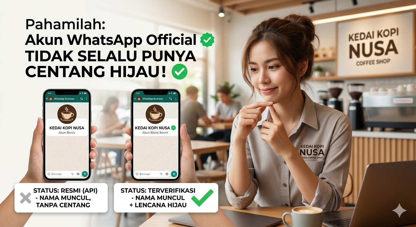 Jangan Terkecoh! Akun WhatsApp Resmi Ternyata Belum Tentu Punya Centang Hijau