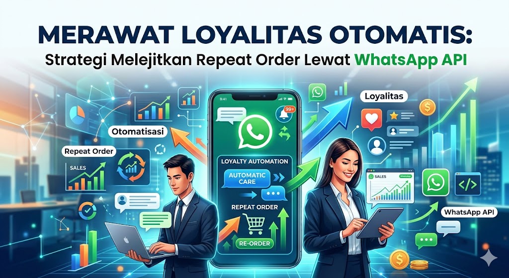 Merawat Loyalitas Otomatis: Strategi Melejitkan Repeat Order Lewat WhatsApp API