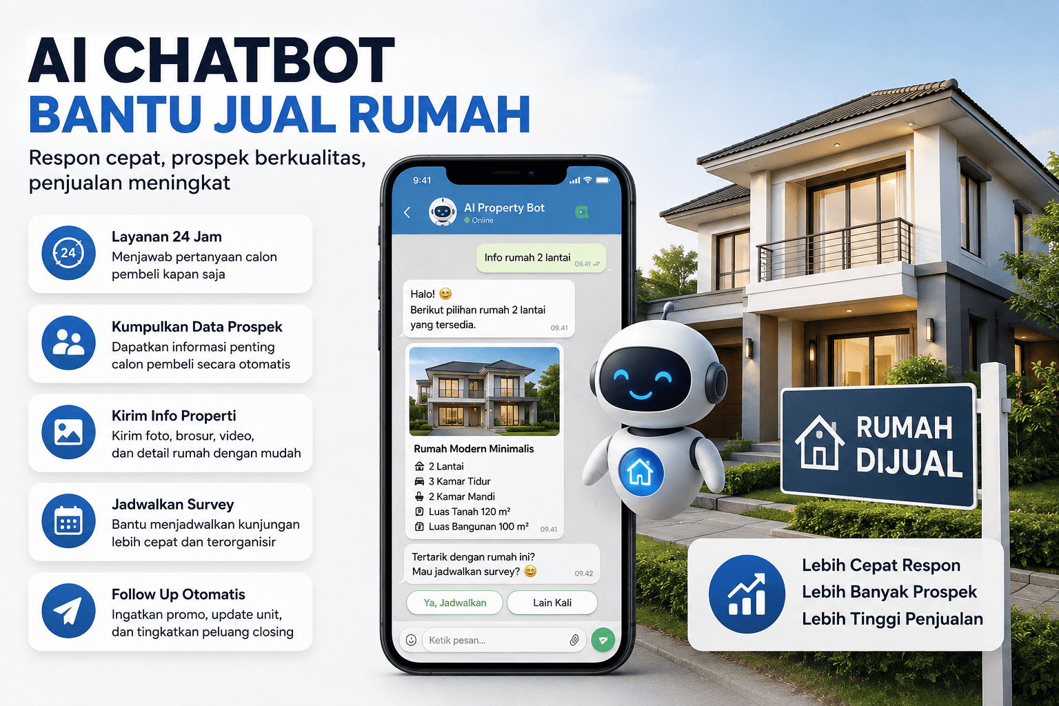 AI Chatbot Bisa Bantu Jual Rumah? Ini Cara Kerjanya