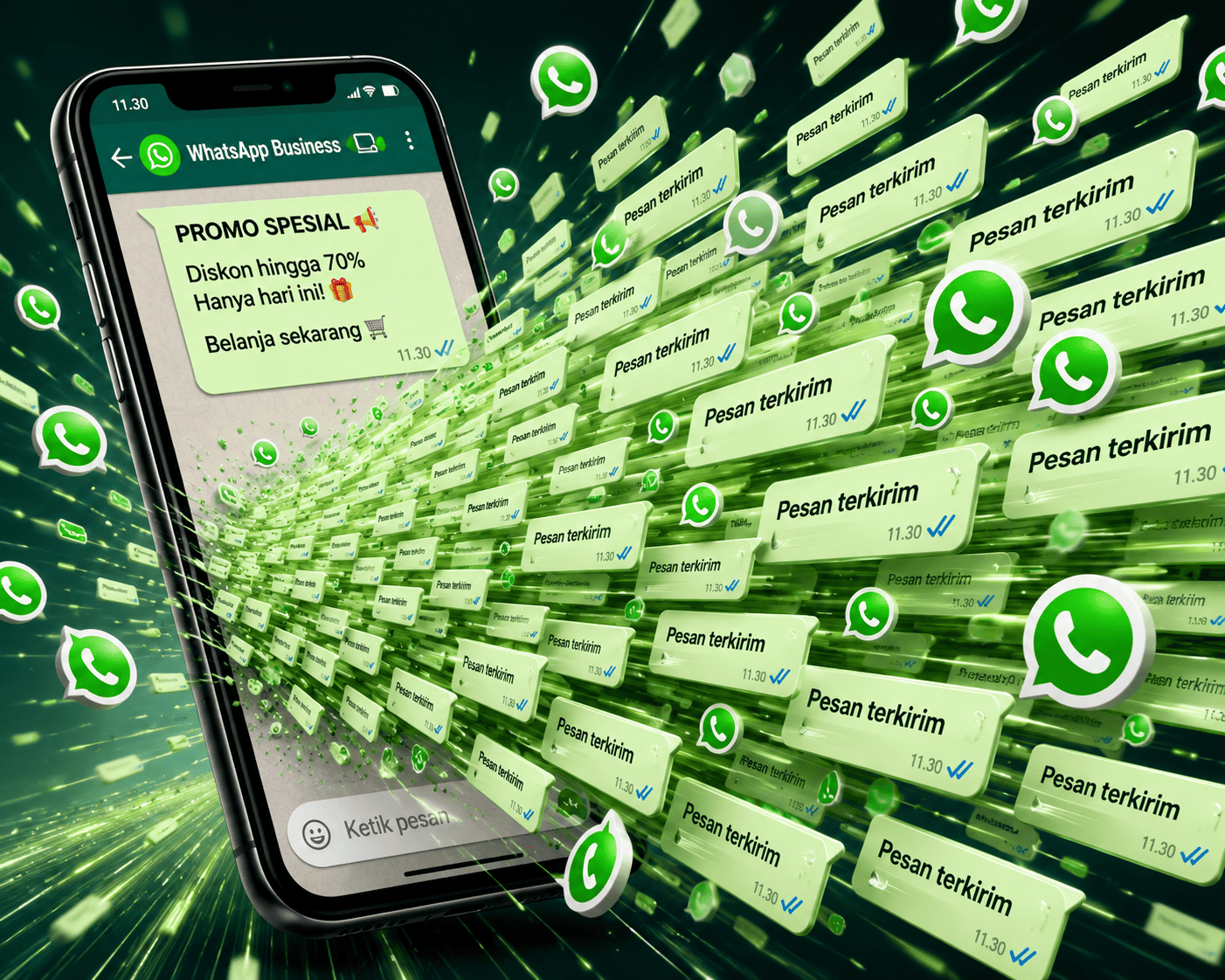 Apakah WABA Cocok untuk Blasting Ratusan Ribu Kontak?