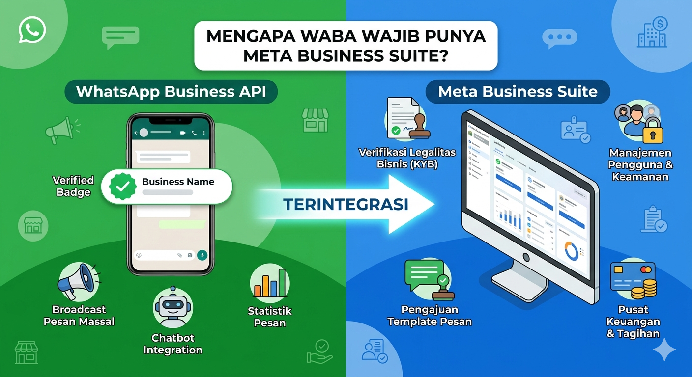 Mengapa Daftar WhatsApp Business API (WABA) Wajib Punya Meta Business Suite? Ini Alasannya!