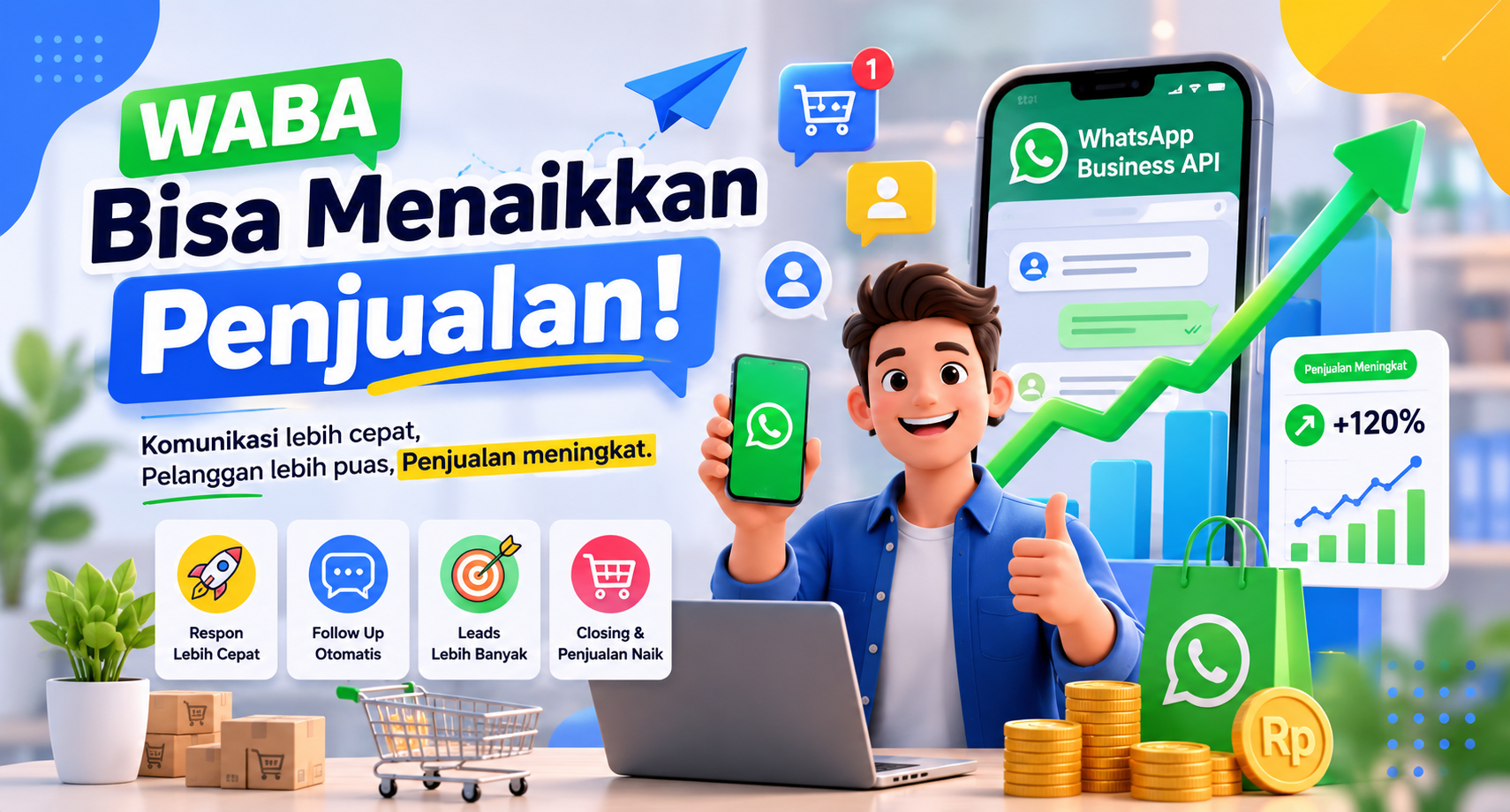 WABA Bisa Menaikkan Penjualan? Ini Alasannya
