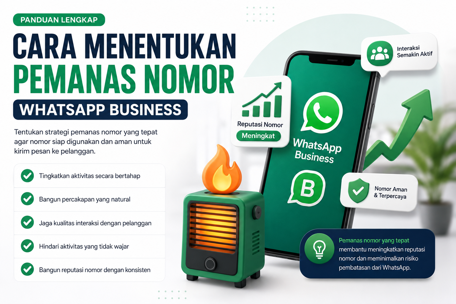 Panduan Cara Menentukan Pemanas Nomor WhatsApp untuk Bisnis