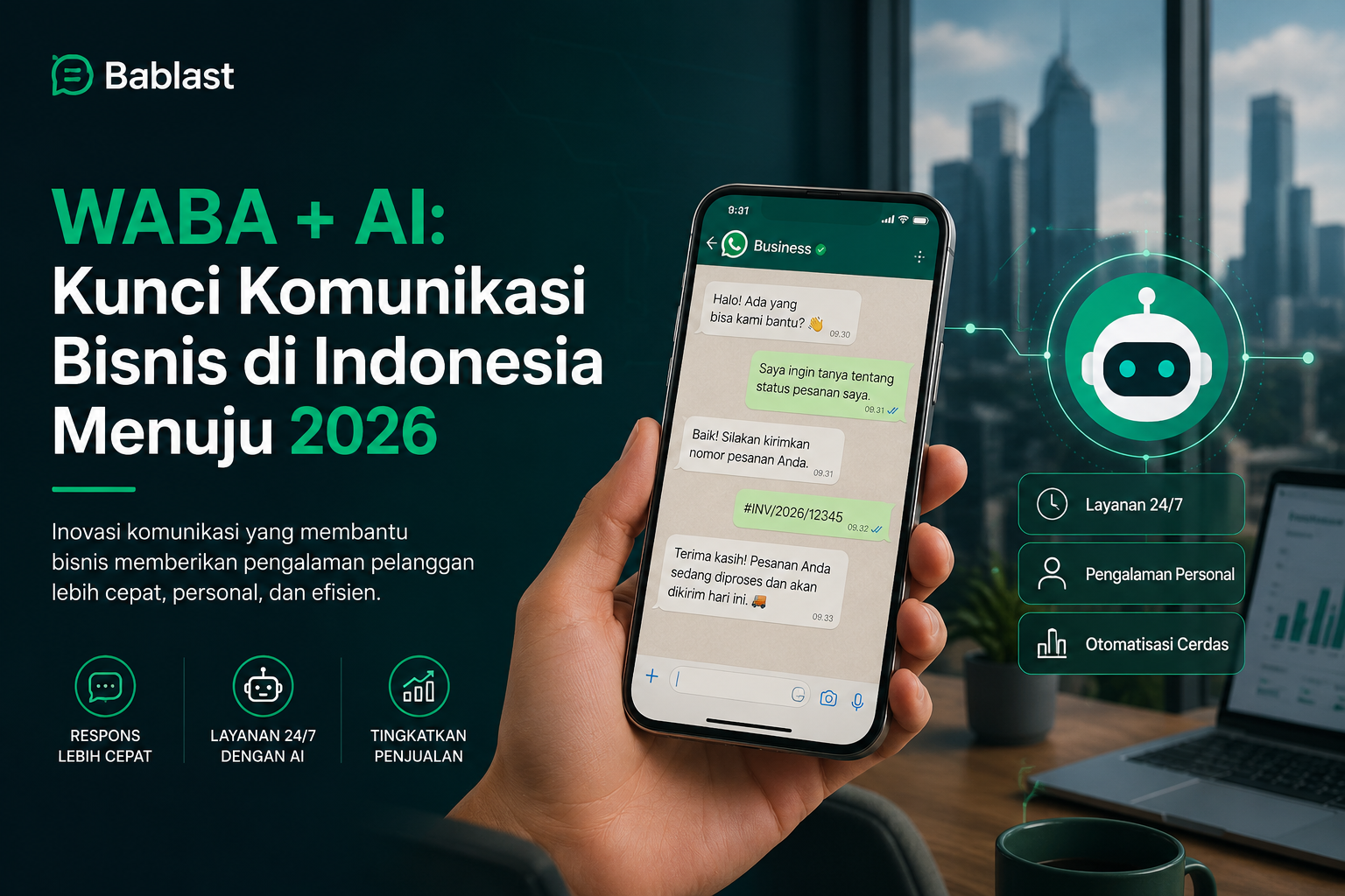 Revolusi Digital: Transformasi Layanan Pelanggan Melalui Integrasi AI Chatbot pada WhatsApp Business API