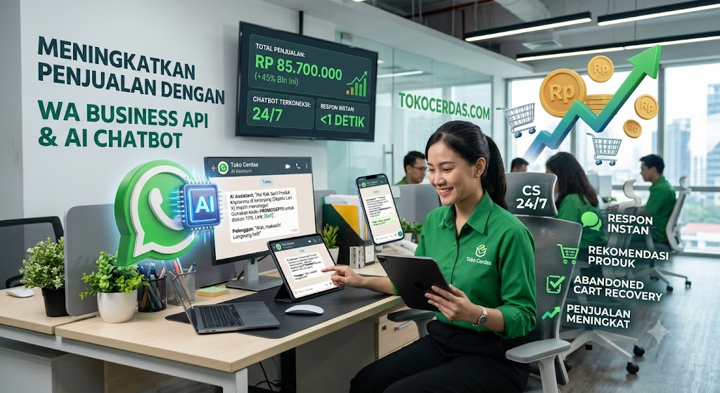 Menggandakan Omzet: Cara AI Chatbot Meningkatkan Penjualan Melalui WhatsApp Business API