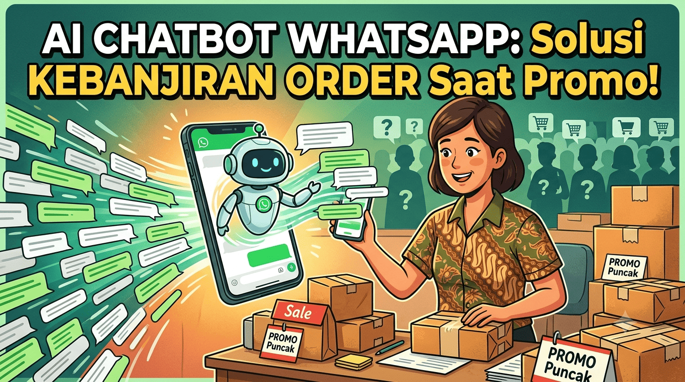 Fungsi Skalabilitas AI Chatbot Whatsapp Melayani Ribuan Chat Serentak Saat Promo Peak Season