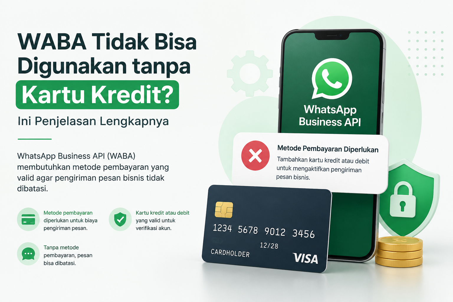 WABA Tidak Bisa Digunakan Tanpa Kartu Kredit? Ini Penjelasan Lengkapnya