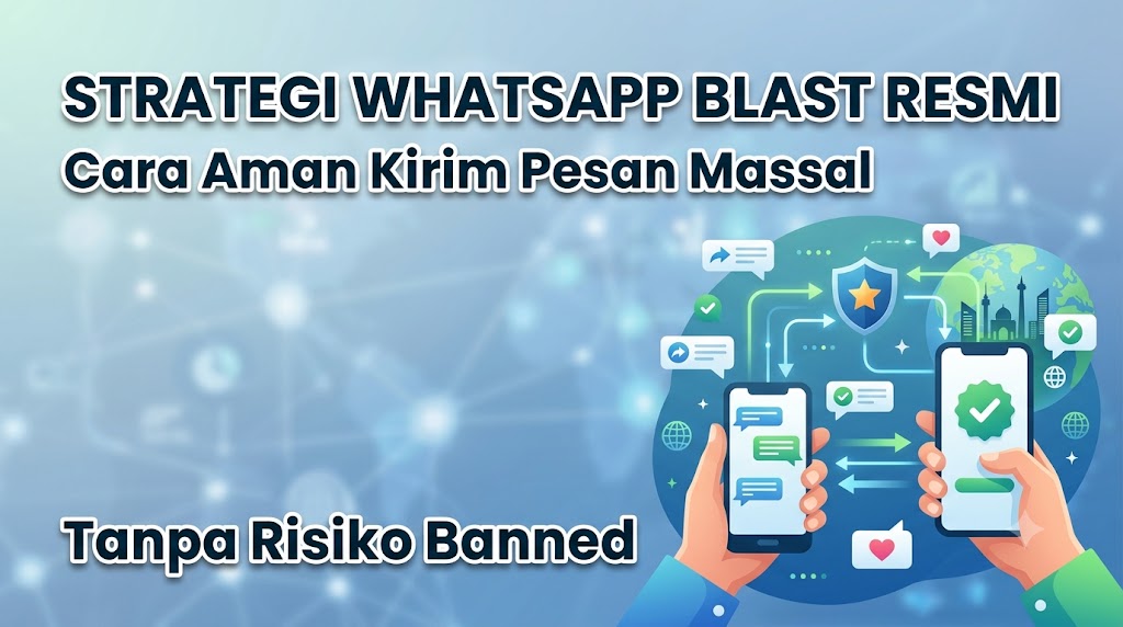 Strategi WhatsApp Blast Resmi: Cara Aman Kirim Pesan Massal Tanpa Risiko Banned