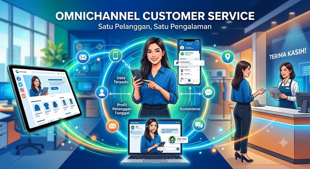 Omnichannel Customer Service: Satu Pelanggan, Satu Pengalaman