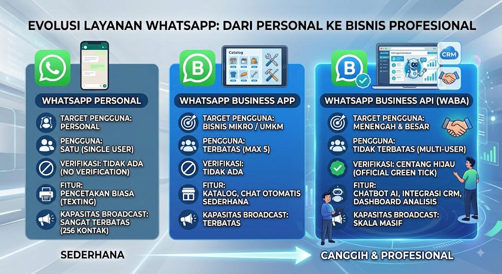  Mengenal WhatsApp Business API (WABA): Solusi Komunikasi Modern untuk Skala Bisnis