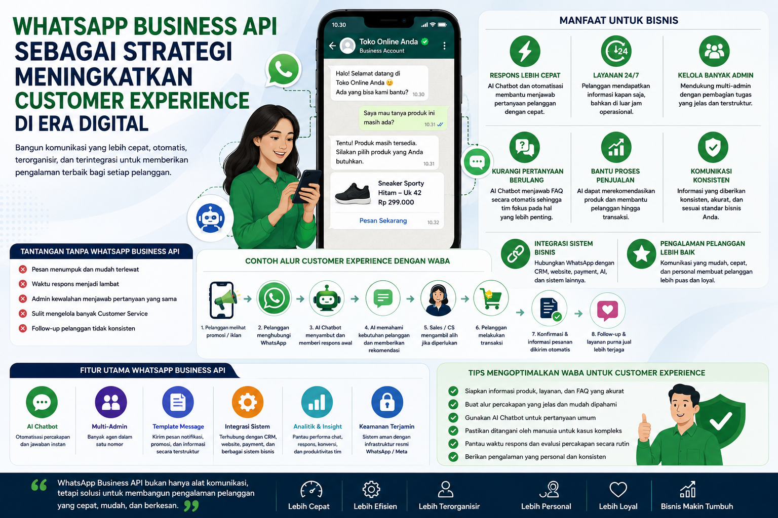  WhatsApp Business API sebagai Strategi Meningkatkan Customer Experience di Era Digital