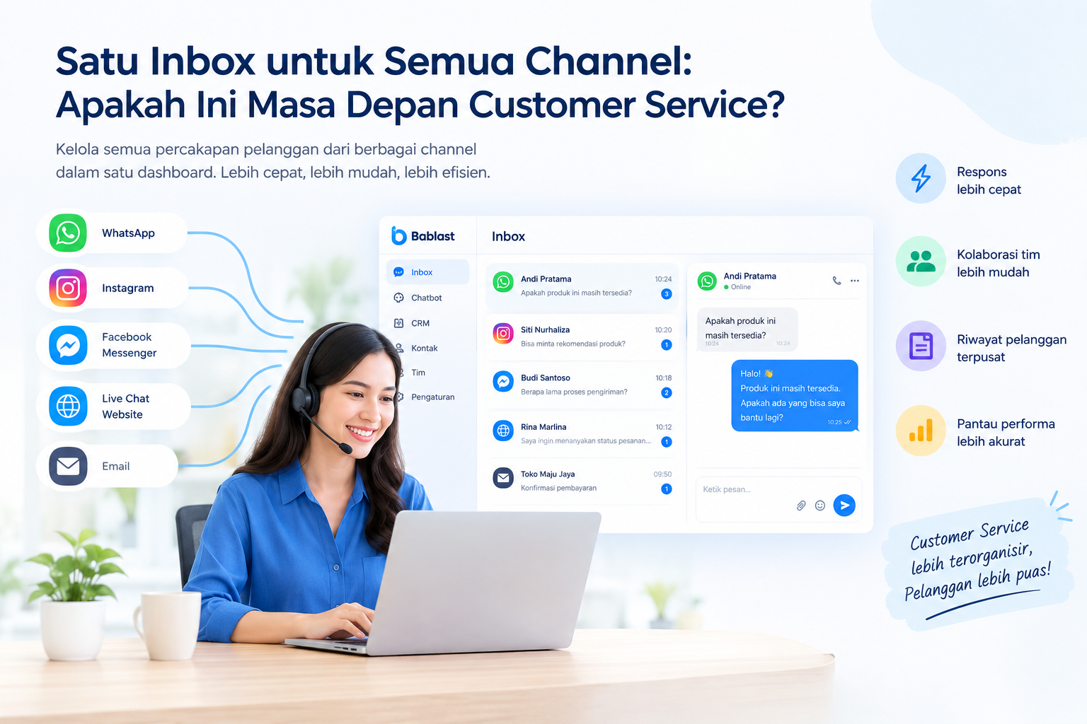 Satu Inbox untuk Semua Channel: Apakah Ini Masa Depan Customer Service?