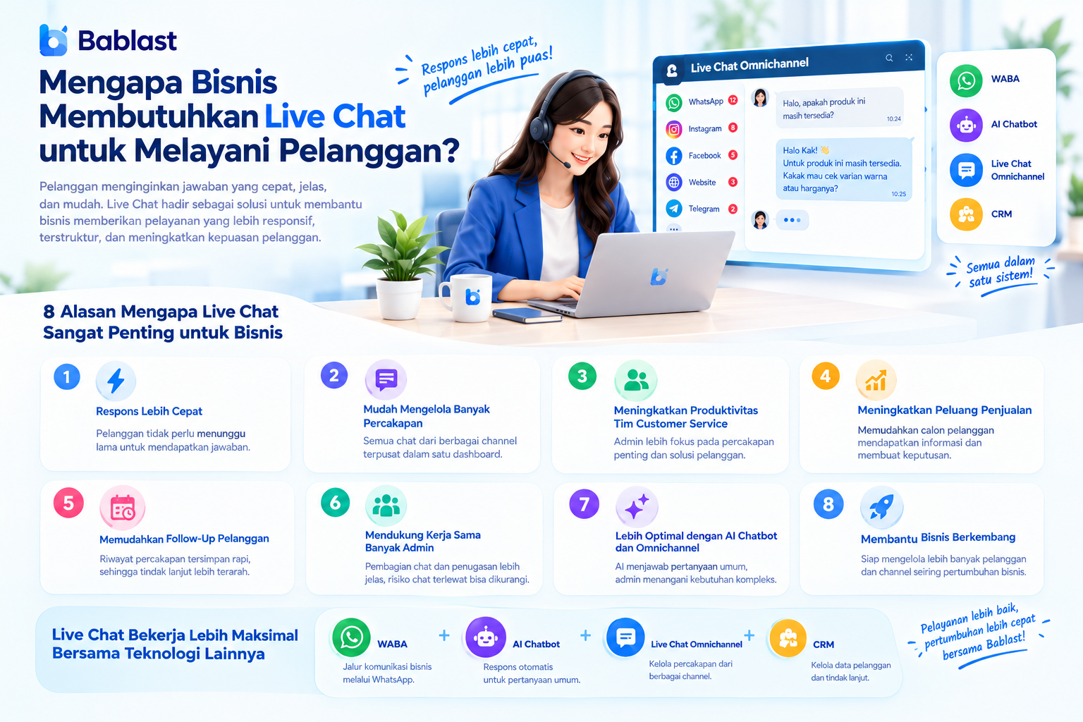 Mengapa Bisnis Membutuhkan Live Chat untuk Melayani Pelanggan?