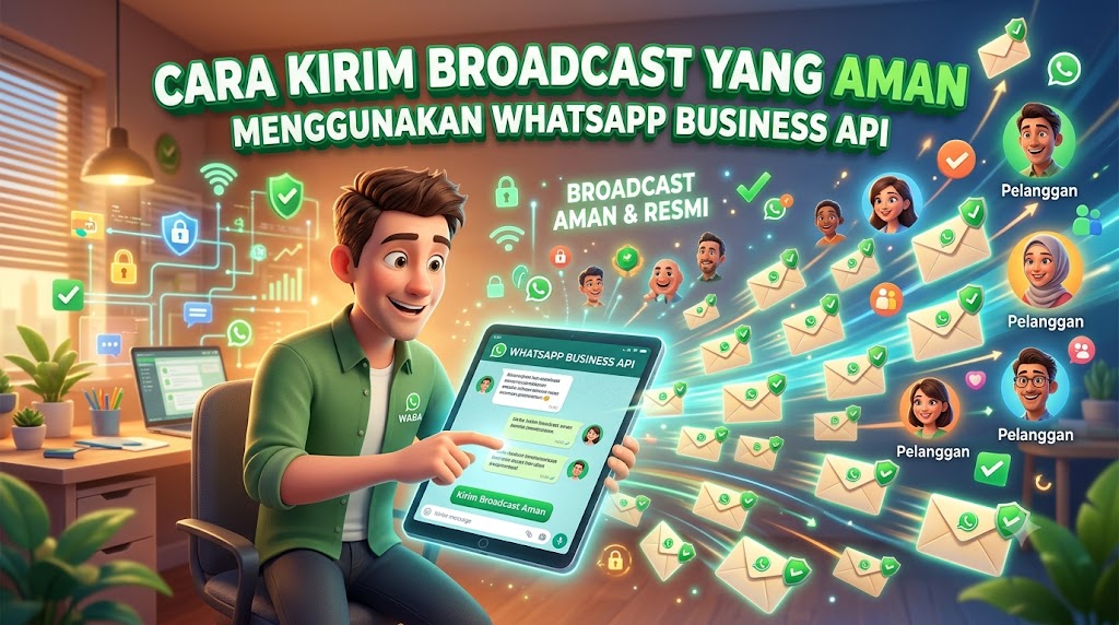 Cara Kirim Broadcast yang Aman Menggunakan WhatsApp Business API