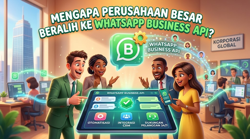 Mengapa Perusahaan Besar Beralih ke WhatsApp Business API?