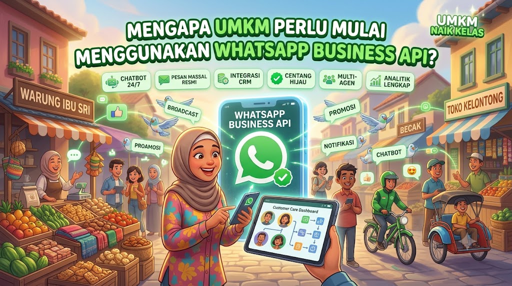 Mengapa UMKM Perlu Mulai Menggunakan WhatsApp Business API?