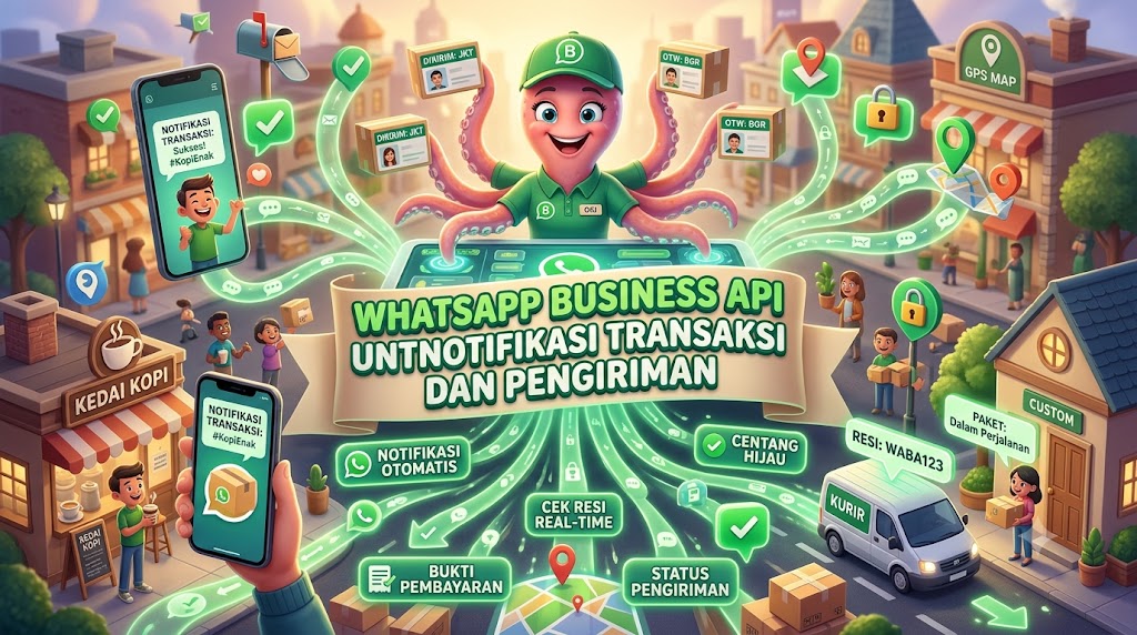 WhatsApp Business API untuk Notifikasi Transaksi dan Pengiriman