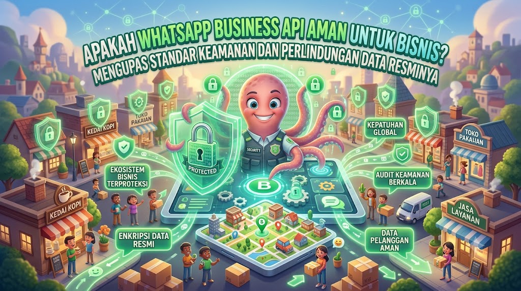 Apakah WhatsApp Business API Aman untuk Bisnis? Mengupas Standar Keamanan dan Perlindungan Data Resminya