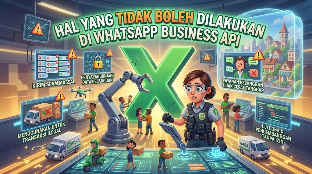Hal yang Tidak Boleh Dilakukan di WhatsApp Business API