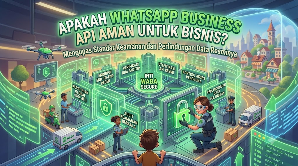 Apakah WhatsApp Business API Aman untuk Bisnis? Mengupas Standar Keamanan dan Perlindungan Data Resminya