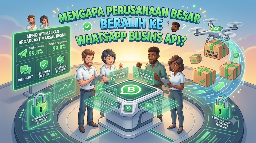Mengapa Perusahaan Besar Beralih ke WhatsApp Business API?