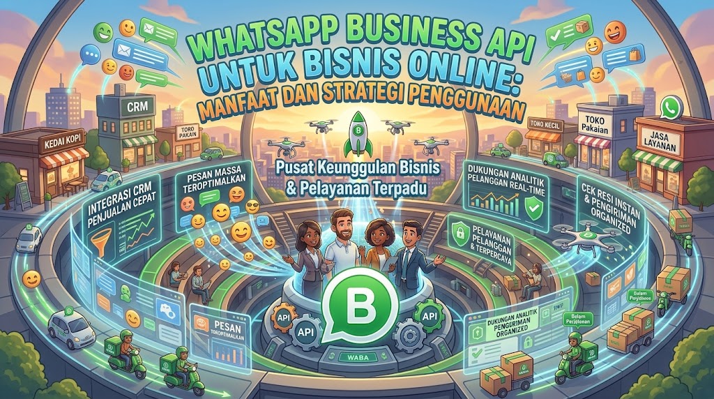 WhatsApp Business API untuk Bisnis Online: Manfaat dan Strategi Penggunaannya