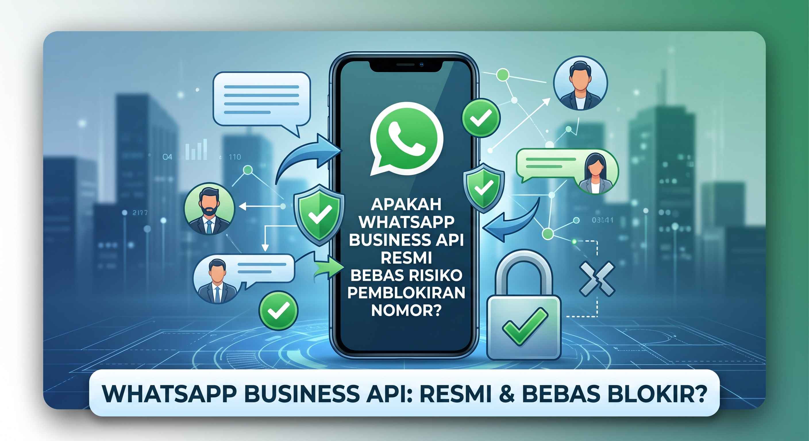 Apakah WhatsApp Business API Resmi Bebas Risiko Pemblokiran Nomor?