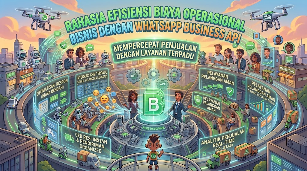 Rahasia Efisiensi Biaya Operasional Bisnis dengan WhatsApp Business API