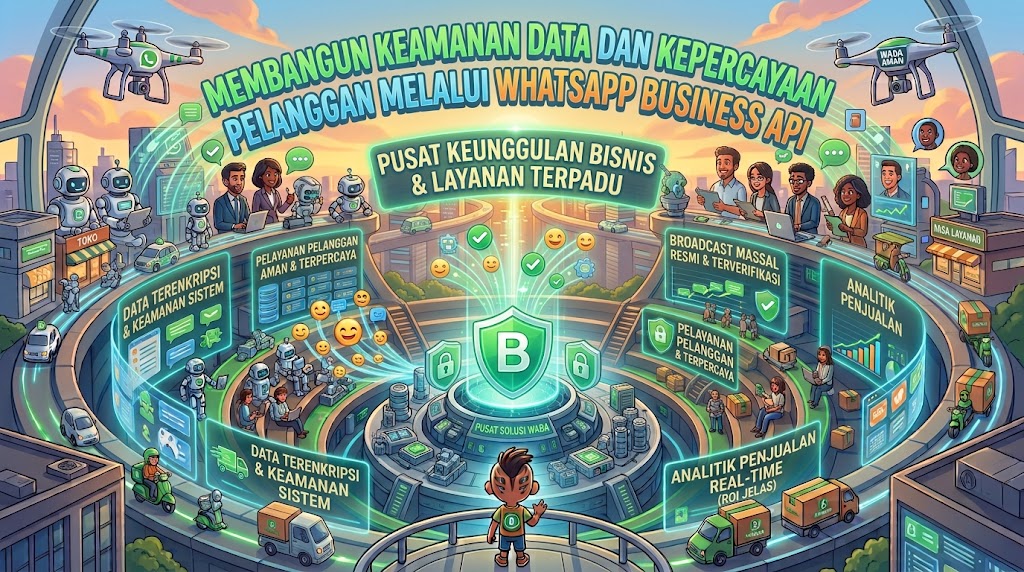Membangun Keamanan Data dan Kepercayaan Pelanggan Melalui WhatsApp Business API