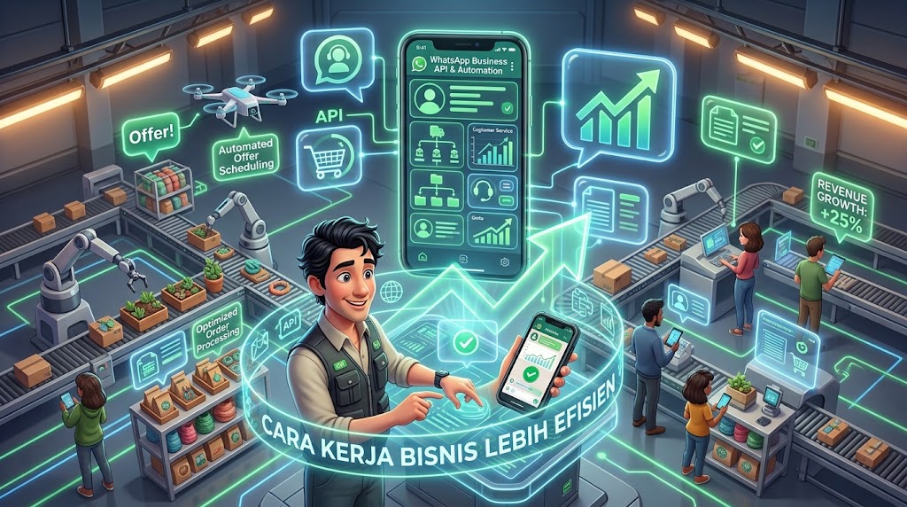 WhatsApp Business API dan Otomatisasi: Cara Kerja Bisnis Lebih Efisien