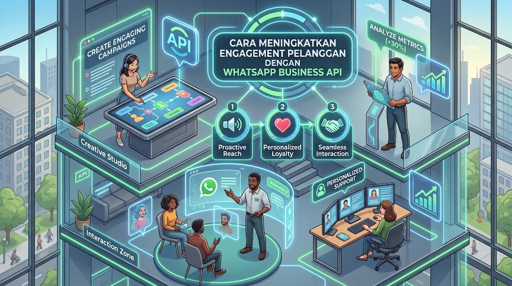 Cara Meningkatkan Engagement Pelanggan dengan WhatsApp Business API