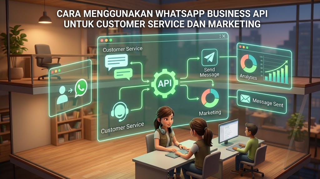Cara Menggunakan WhatsApp Business API untuk Customer Service dan Marketing