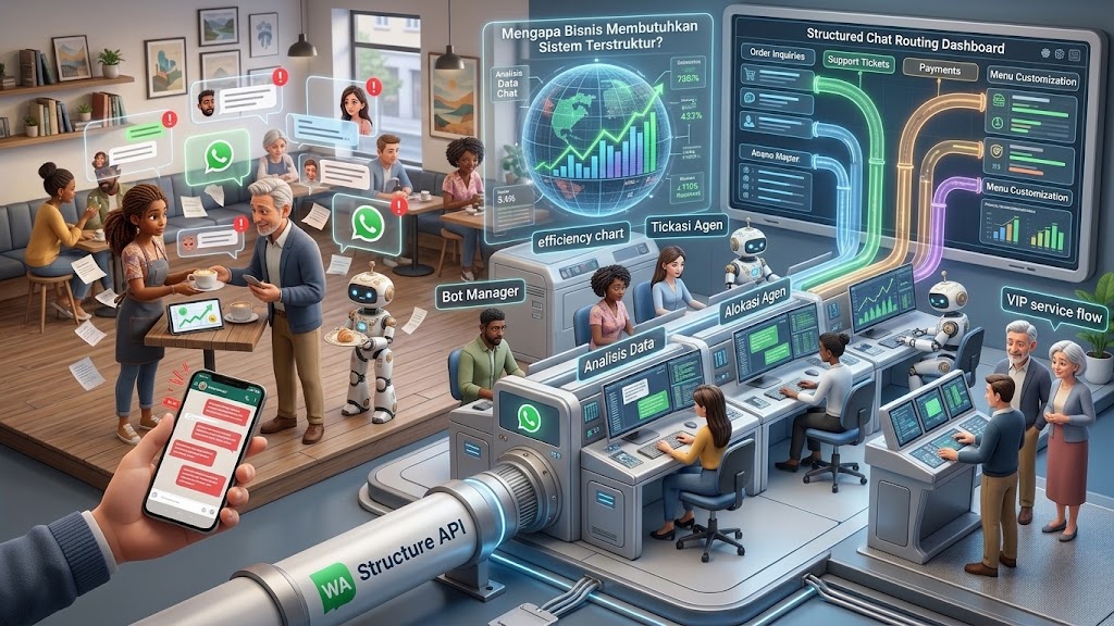 Mengapa Bisnis dengan Banyak Chat Membutuhkan Sistem WhatsApp yang Lebih Terstruktur?