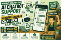 Manfaat Skalabilitas AI Chatbot Support untuk Mengurai Lonjakan Chat UKM Saat Gajian