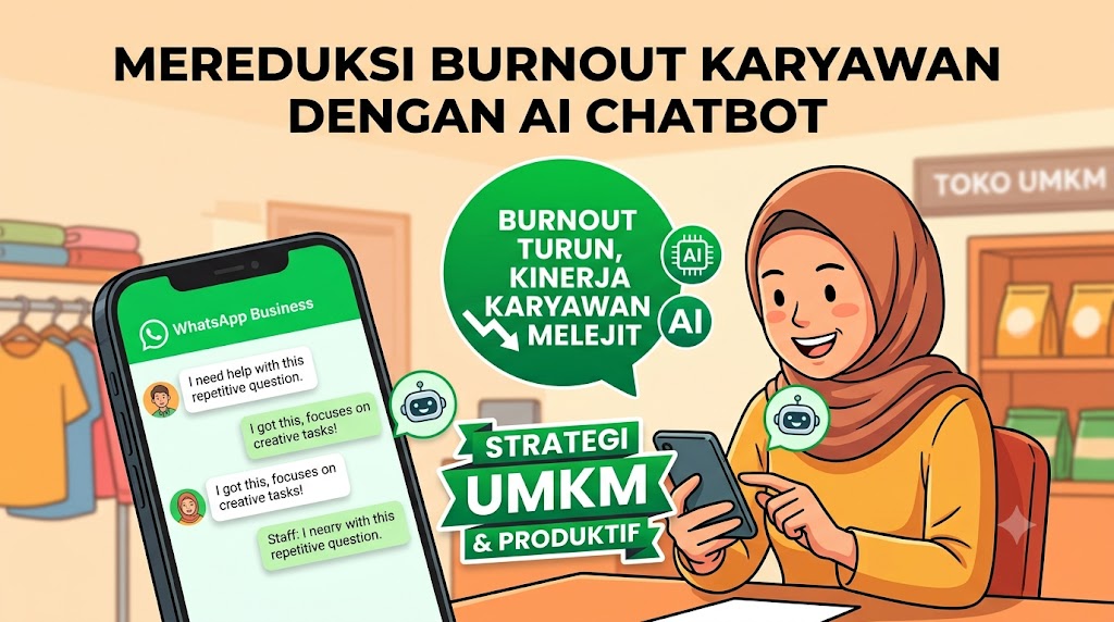 Mereduksi Burnout Karyawan Dengan AI Chatbot