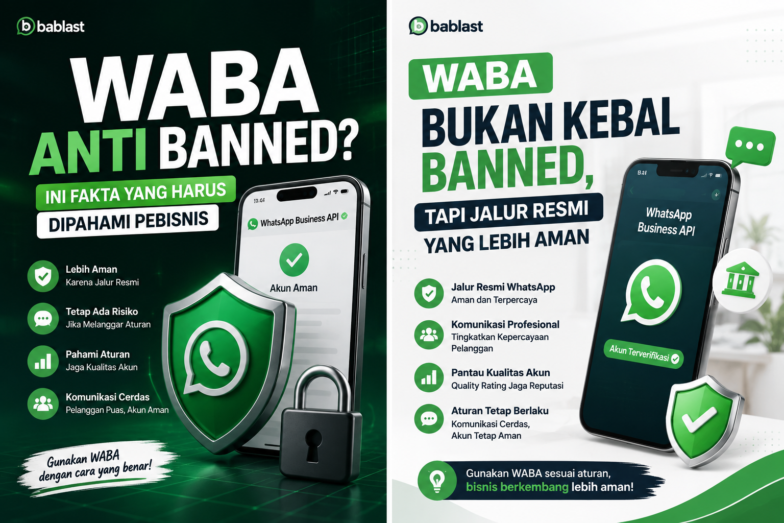 WABA Bukan Kebal Banned, Tapi Jalur Resmi yang Lebih Aman