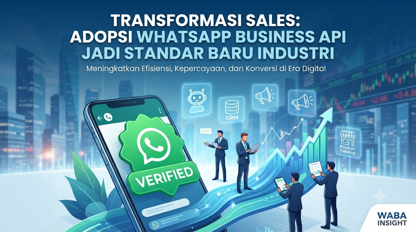 Transformasi Sales: Adopsi WhatsApp Business API Jadi Standar Baru Industri
