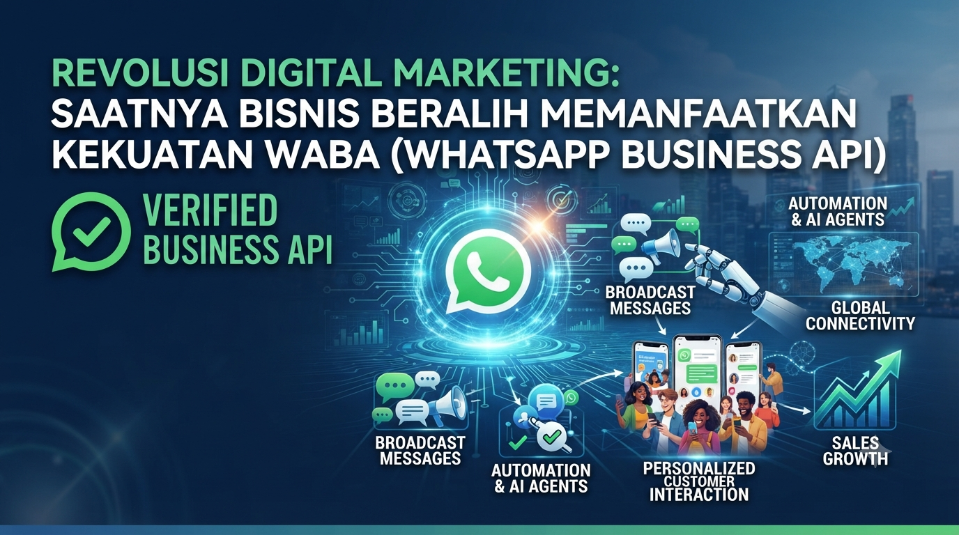 Revolusi Digital Marketing: Saatnya Bisnis Beralih Memanfaatkan Kekuatan WABA (WhatsApp Business API)