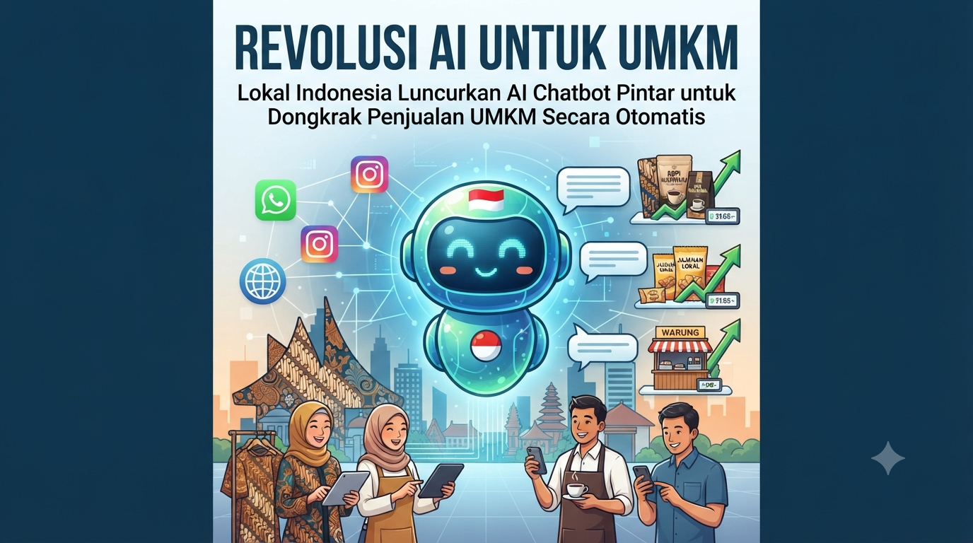AI Chatbot Pintar untuk Dongkrak Penjualan UMKM Secara Otomatis